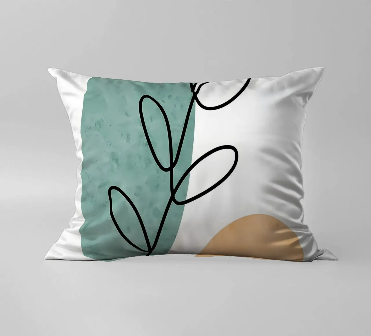 Botanico astratto cuscino da Locquinn Fuller