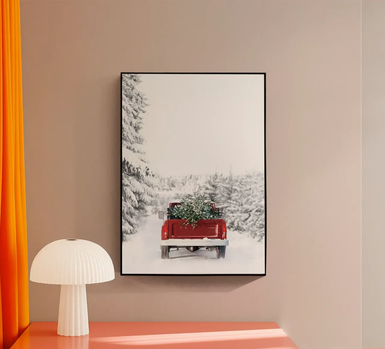 Tornare a casa per Natale plexiglass da Reece Scott