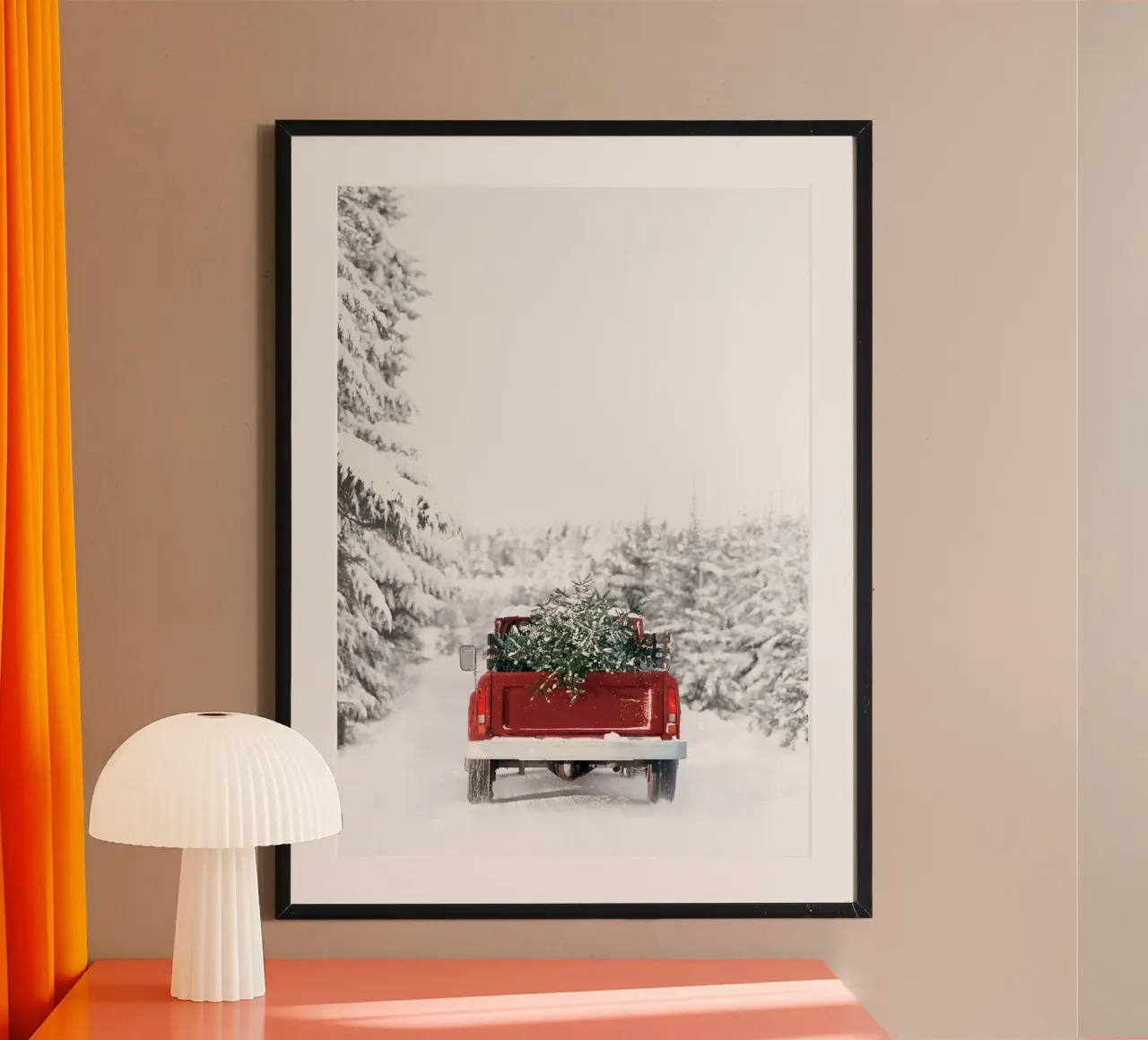 Tornare a casa per Natale carta hahnemühle da Reece Scott