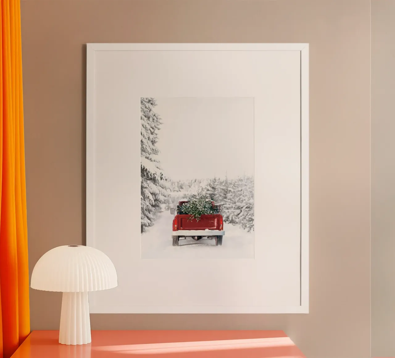 Tornare a casa per Natale carta hahnemühle da Reece Scott