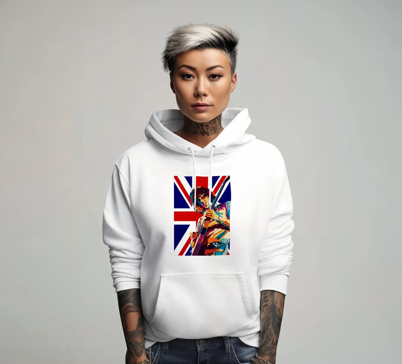 Jeff B Style WPAP felpa con cappuccio da SW Artwork
