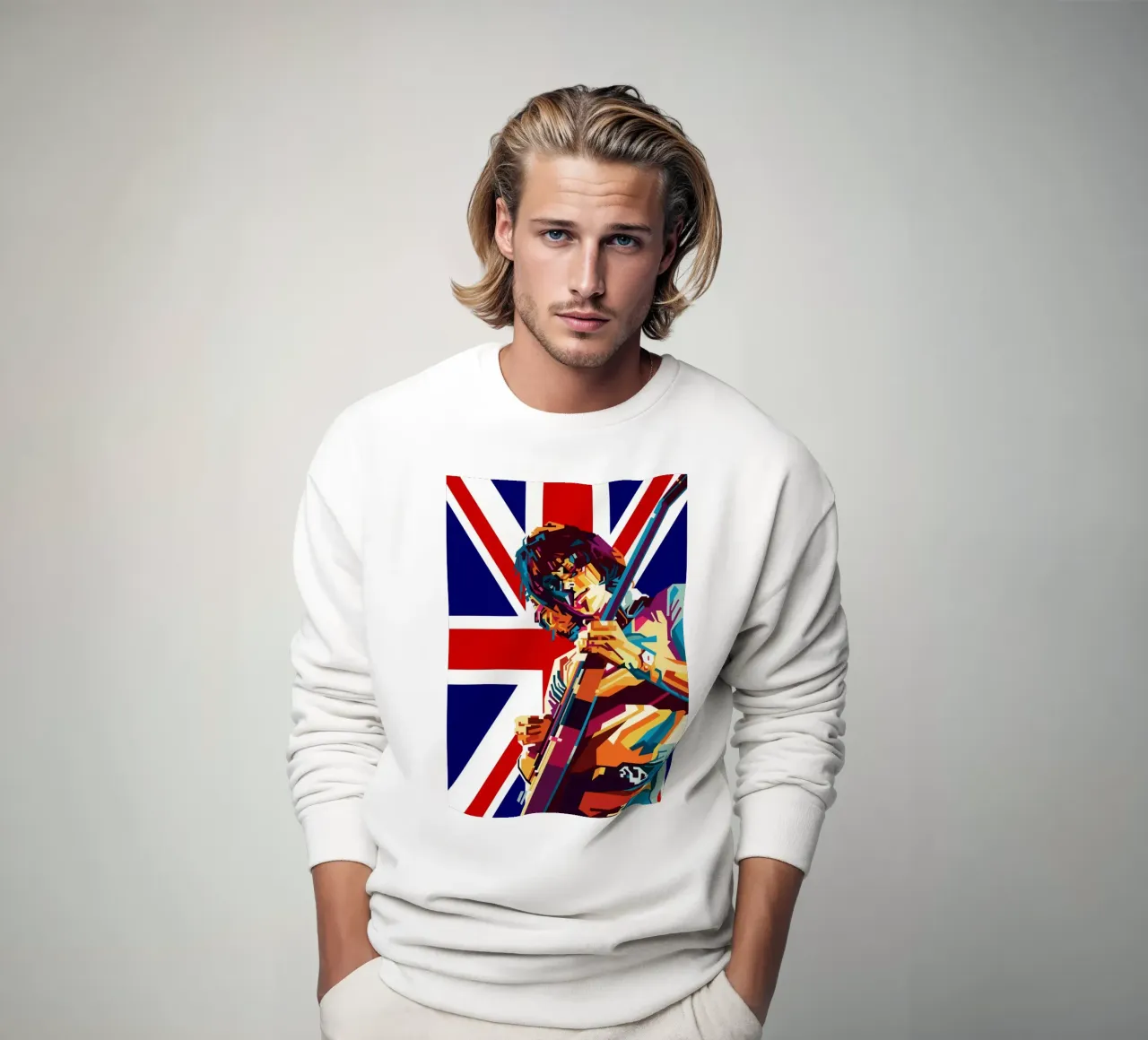 Jeff B Style WPAP sweatshirt van SW Artwork