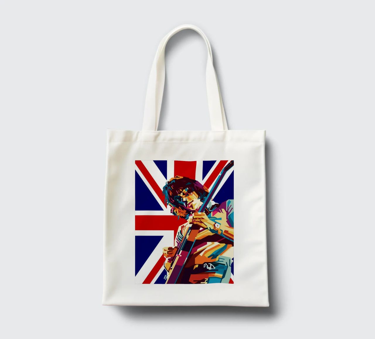 Jeff B Style WPAP borsa in juta da SW Artwork