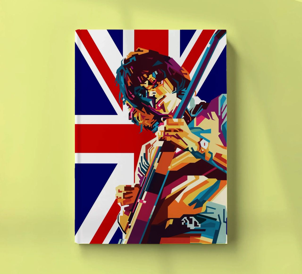 Jeff B Style WPAP notebook by SW Artwork