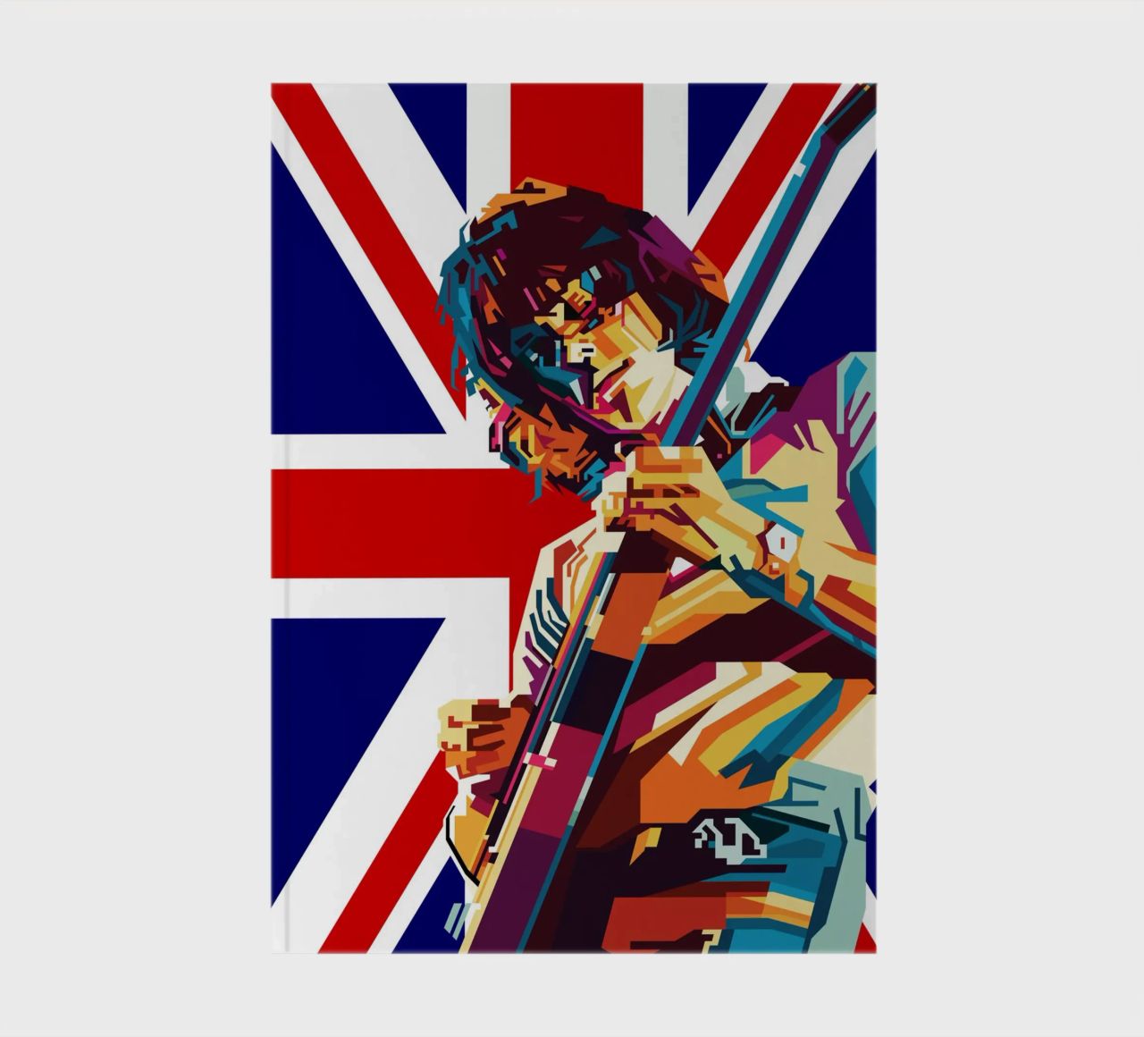 Jeff B Style WPAP notebook by SW Artwork