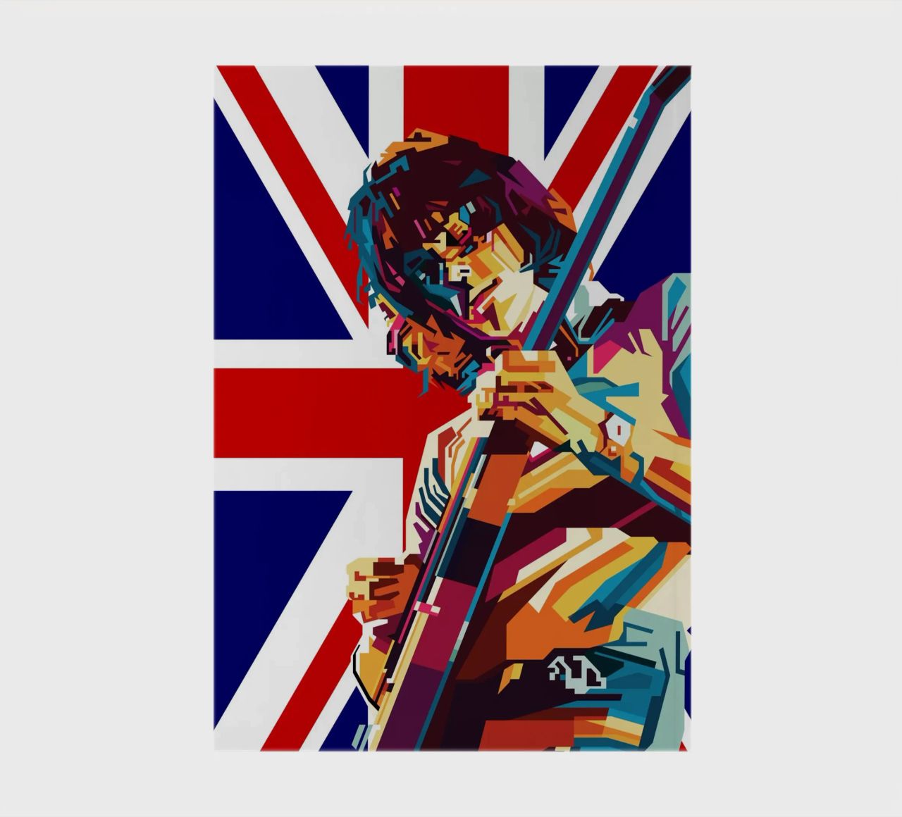 Jeff B Style WPAP notebook by SW Artwork