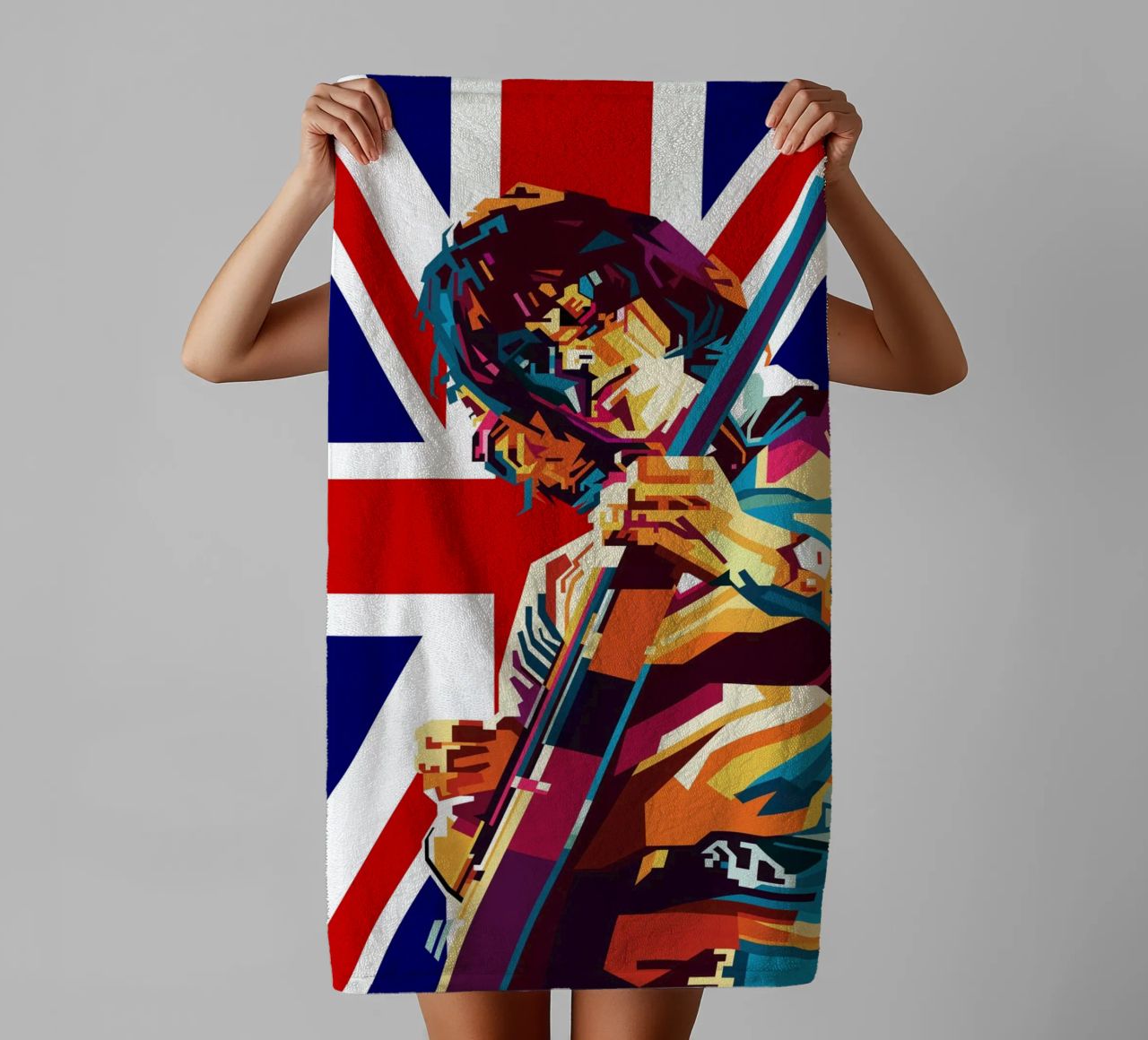 Jeff B Style WPAP asciugamano da bagno da SW Artwork