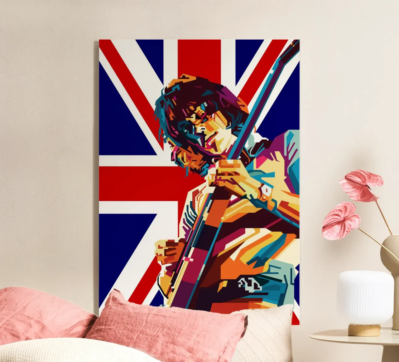 Jeff B Style WPAP acryl van SW Artwork