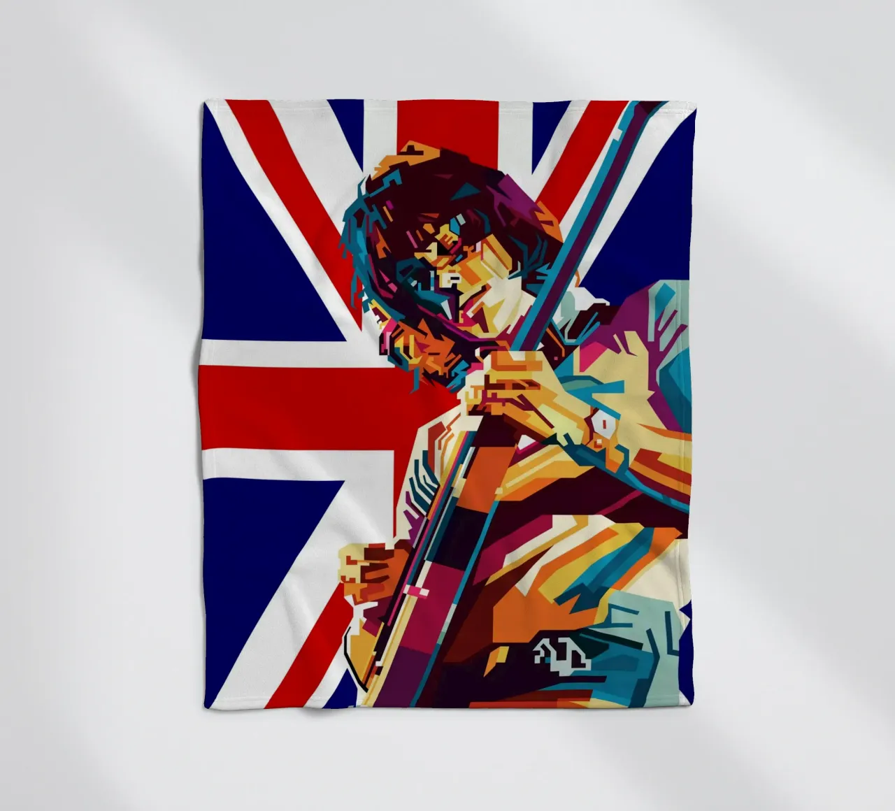 Jeff B Style WPAP coperta in pile da SW Artwork