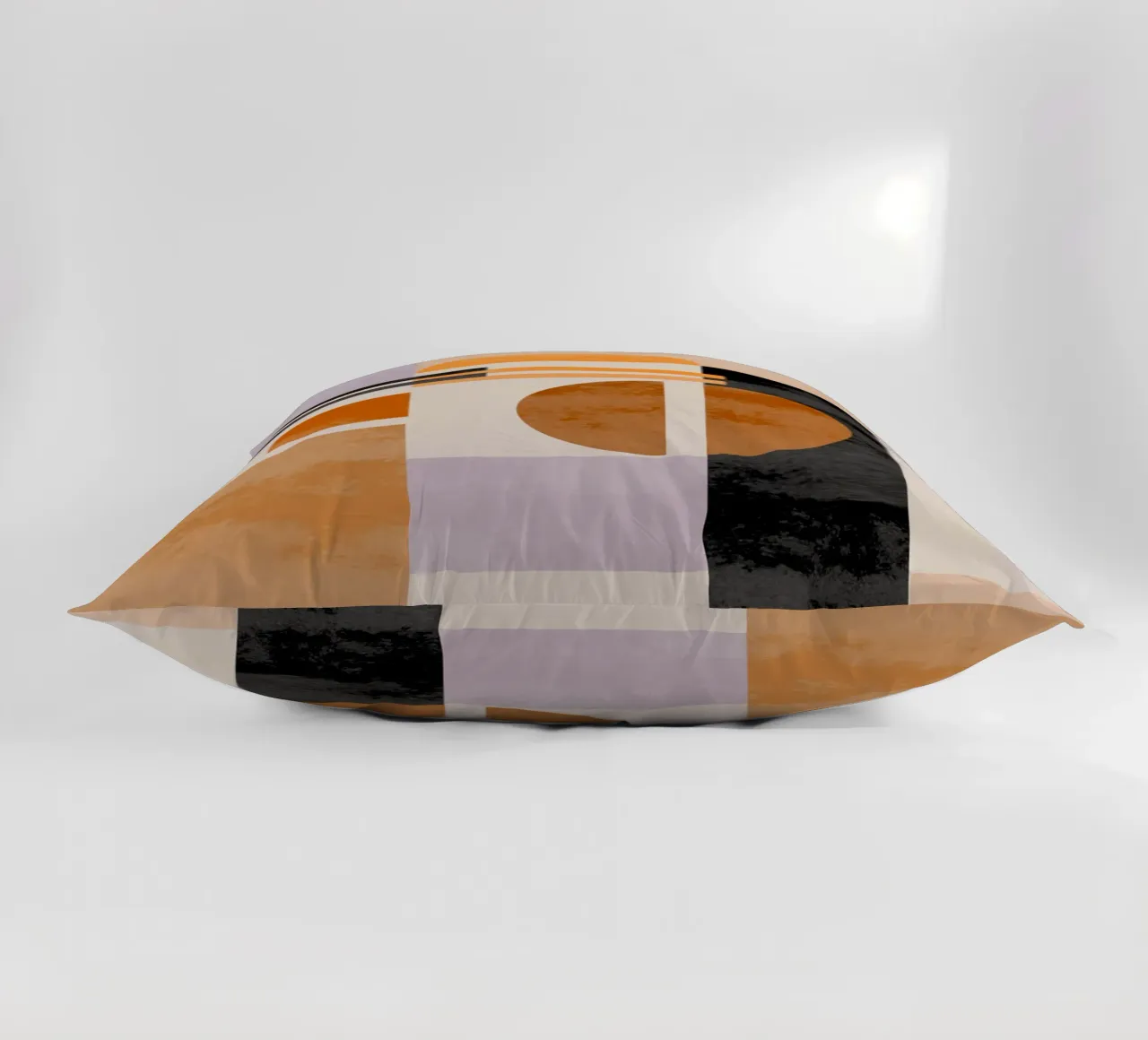 Abstract in Earth Tones cuscino da MirimoART