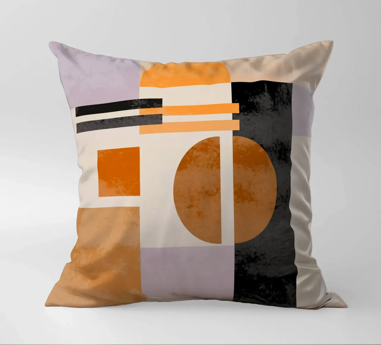 Abstract in Earth Tones cuscino da MirimoART