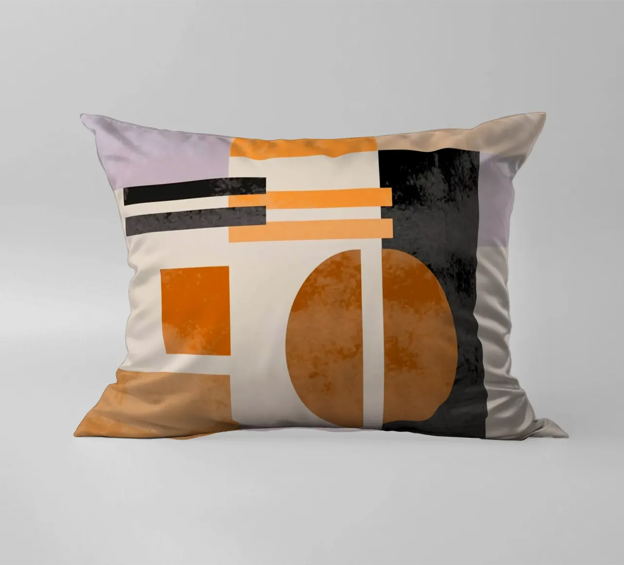 Abstract in Earth Tones cuscino da MirimoART