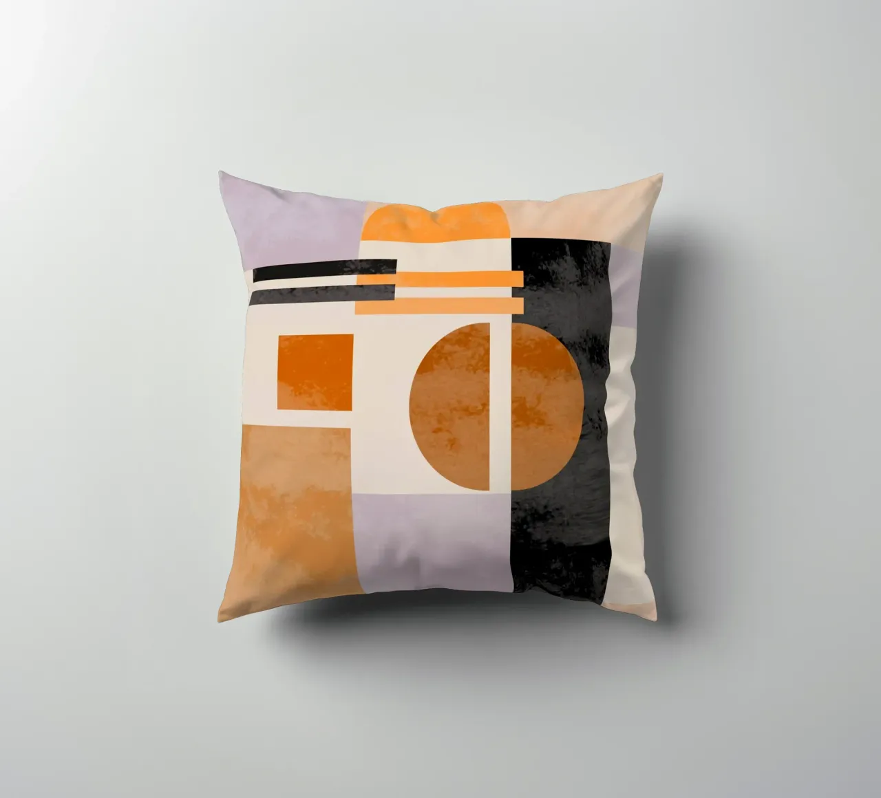 Abstract in Earth Tones cuscino da MirimoART