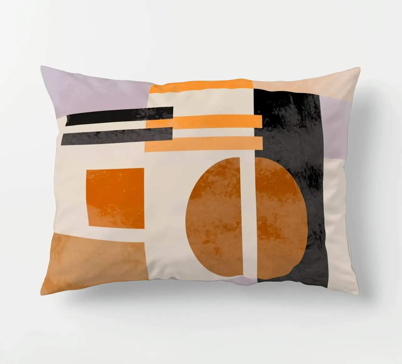 Abstract in Earth Tones cuscino da MirimoART