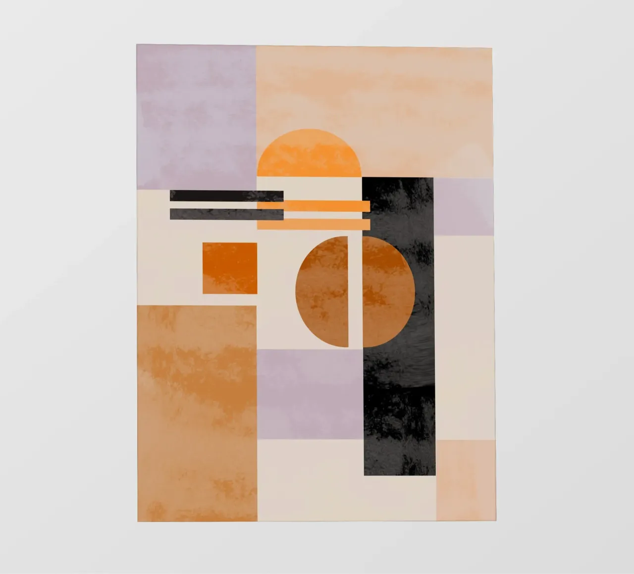 Abstract in Earth Tones telo in pvc da MirimoART