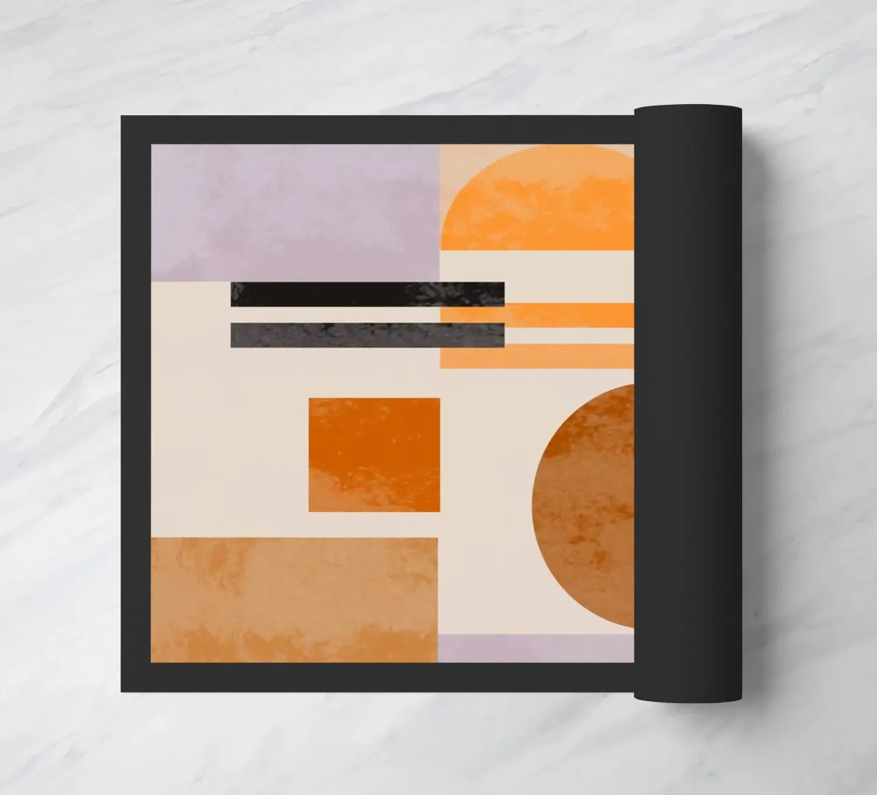 Abstract in Earth Tones zerbino da MirimoART