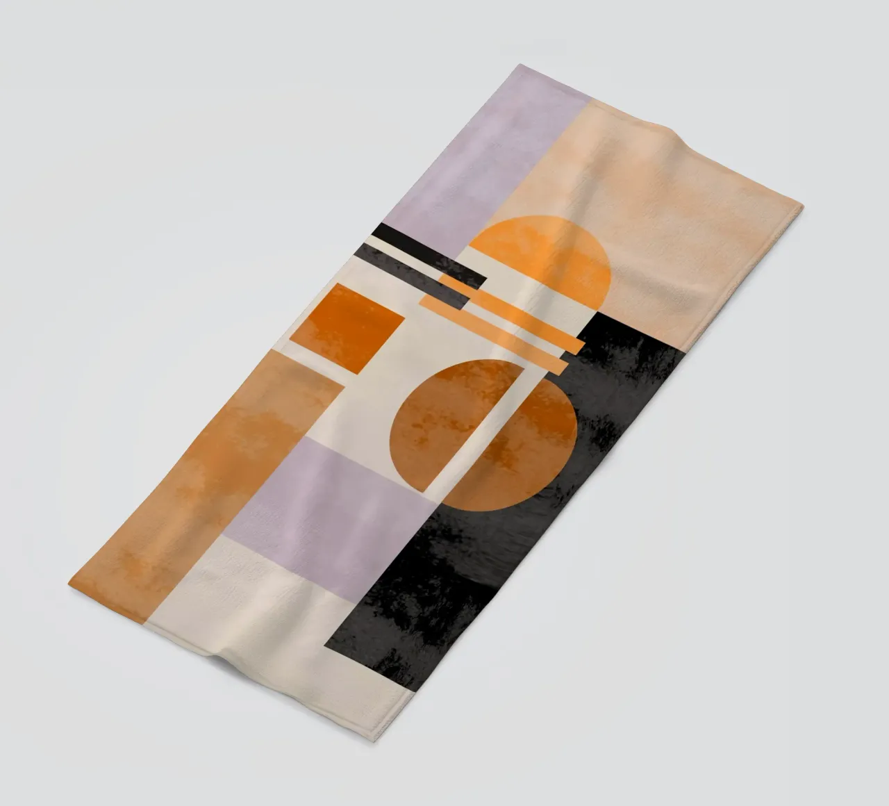 Abstract in Earth Tones telo mare da MirimoART