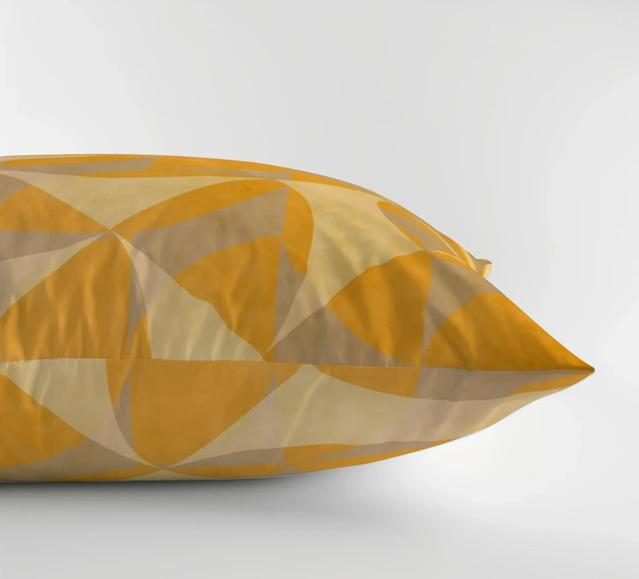 Yellow Abstract cuscino da MirimoART