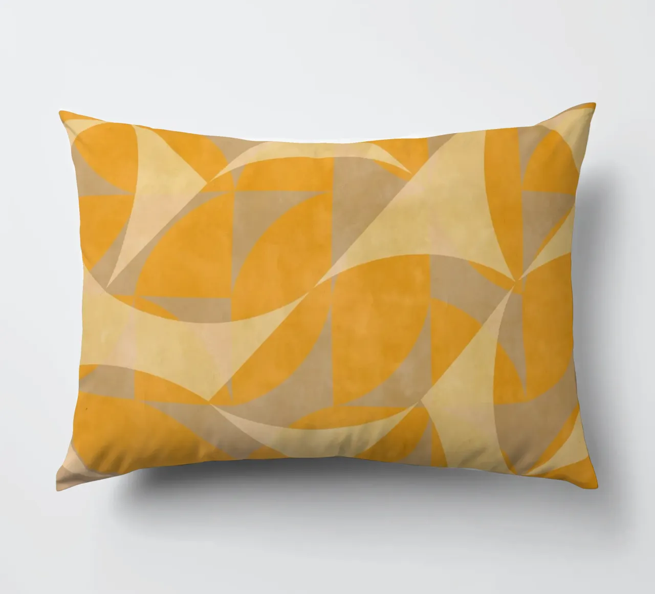 Yellow Abstract cuscino da MirimoART