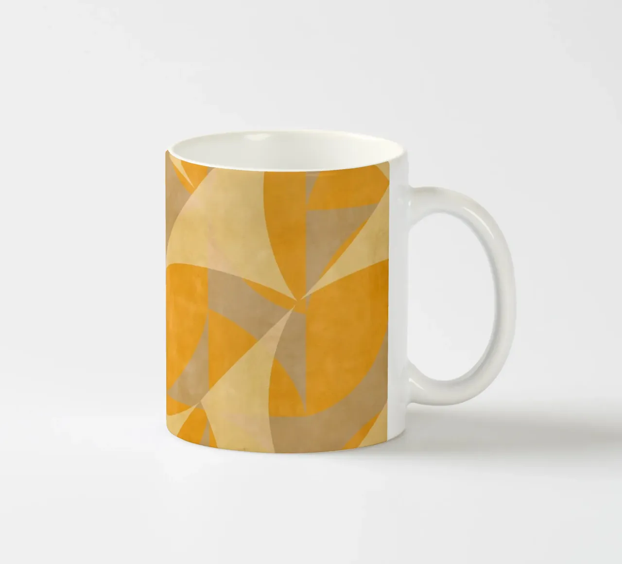 Yellow Abstract tazza in ceramica da MirimoART
