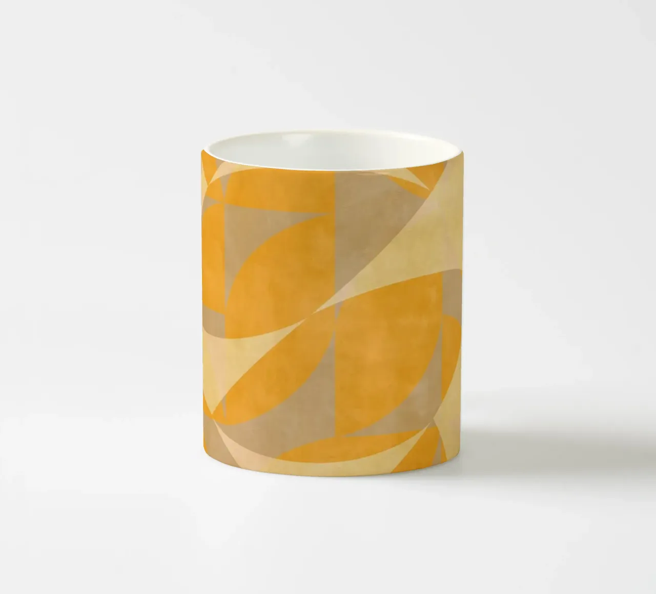 Yellow Abstract tazza in ceramica da MirimoART