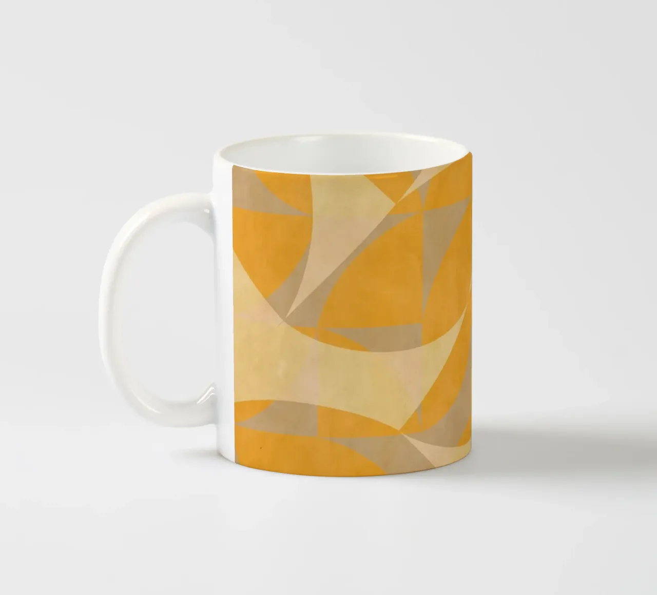 Yellow Abstract tazza in ceramica da MirimoART