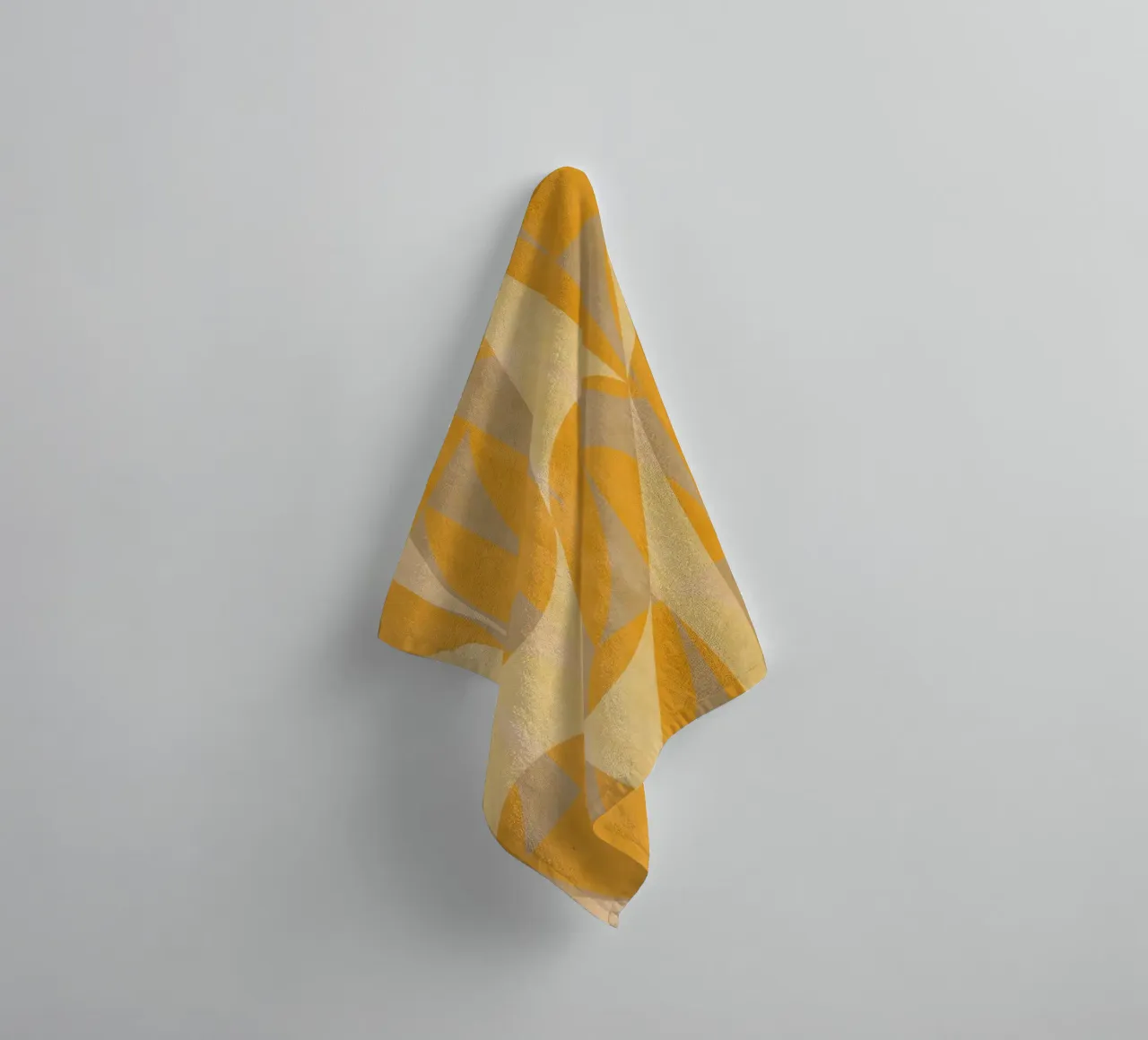 Yellow Abstract asciugamano da bagno da MirimoART