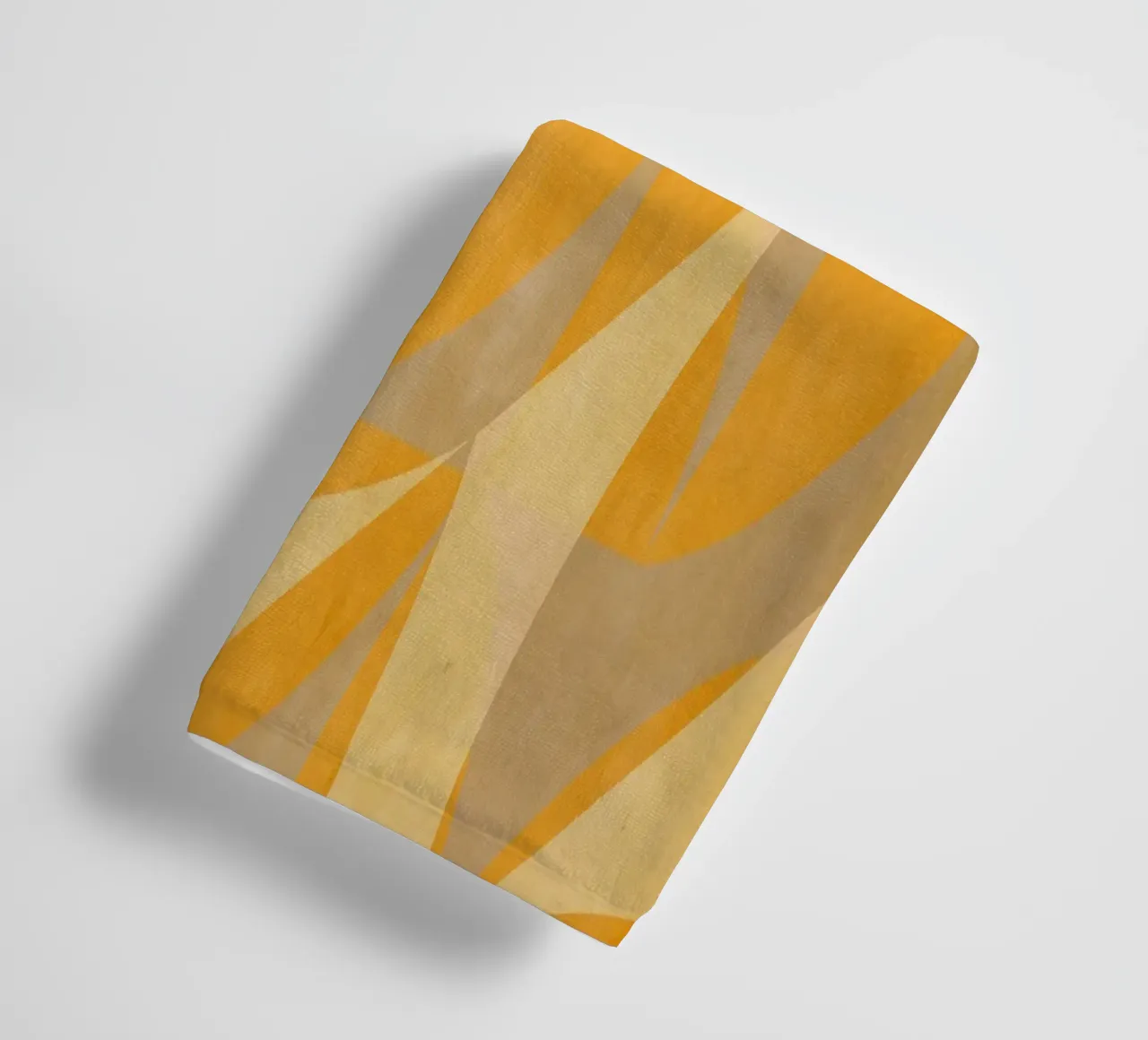 Yellow Abstract asciugamano da bagno da MirimoART