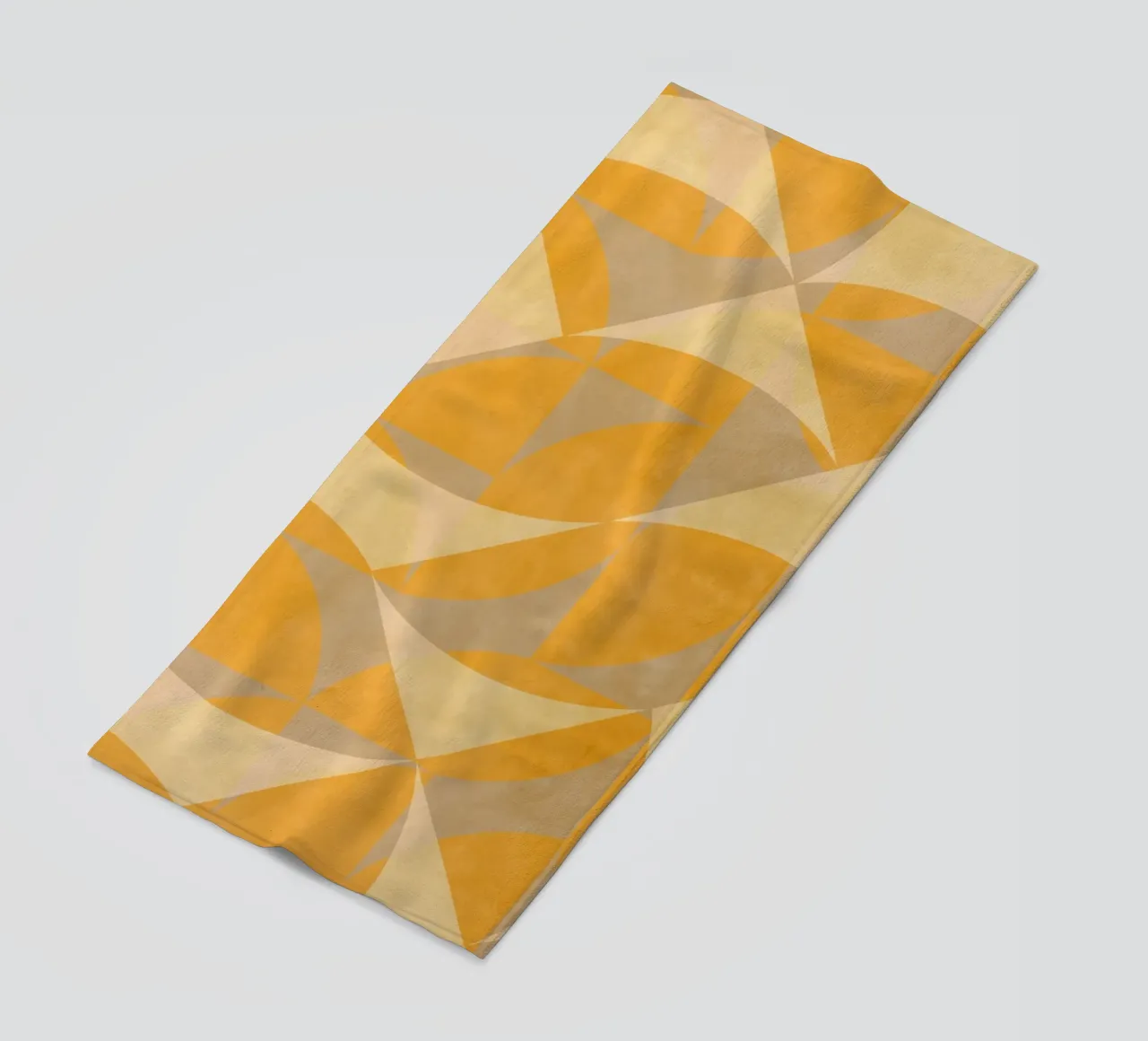 Yellow Abstract telo mare da MirimoART