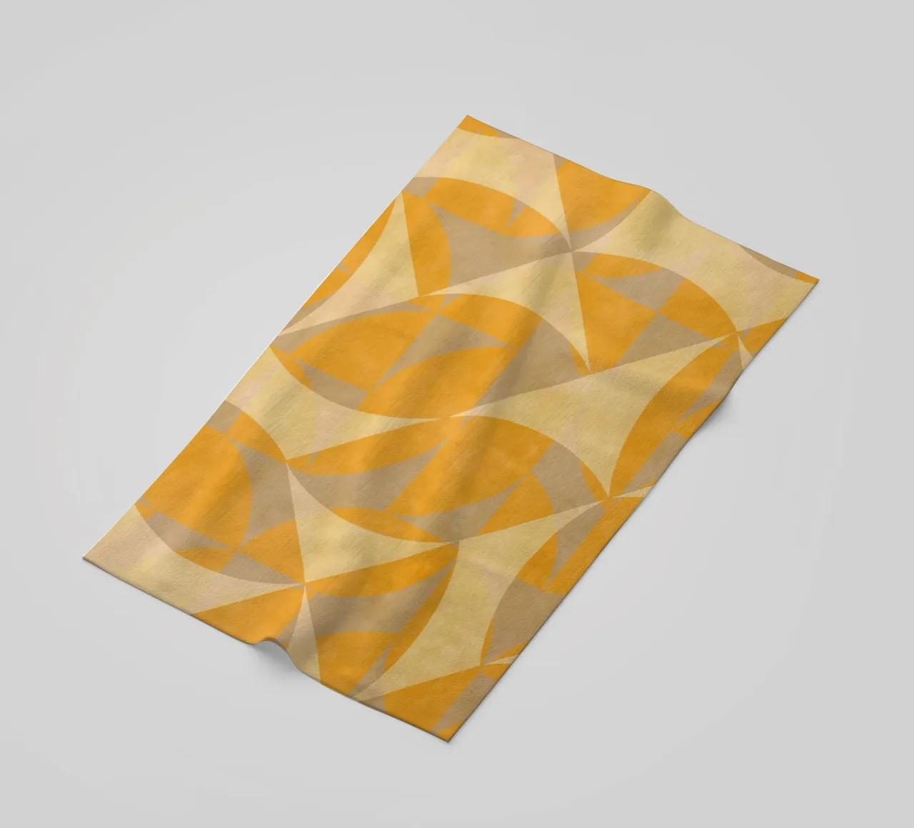 Yellow Abstract telo mare da MirimoART