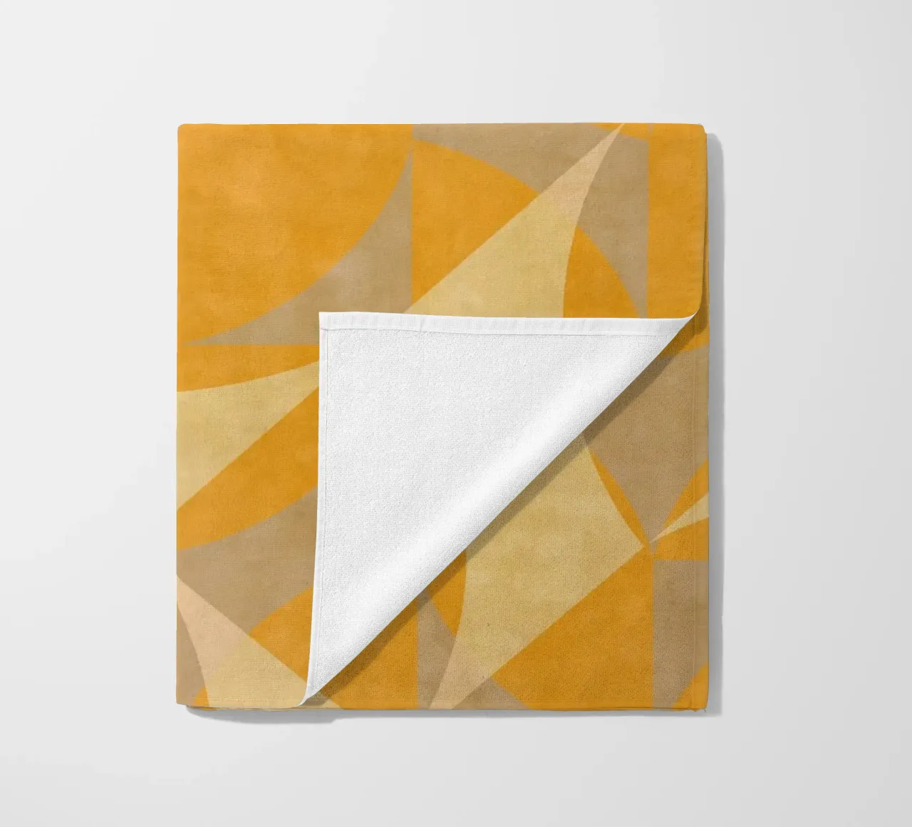 Yellow Abstract telo mare da MirimoART