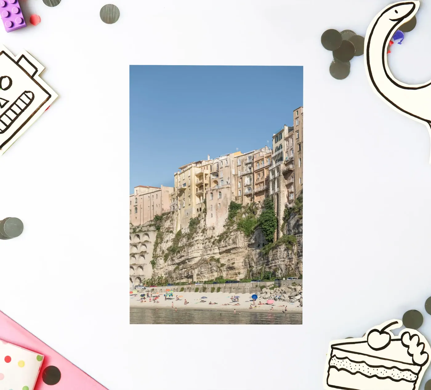 Tropea beach sticker by photolovers