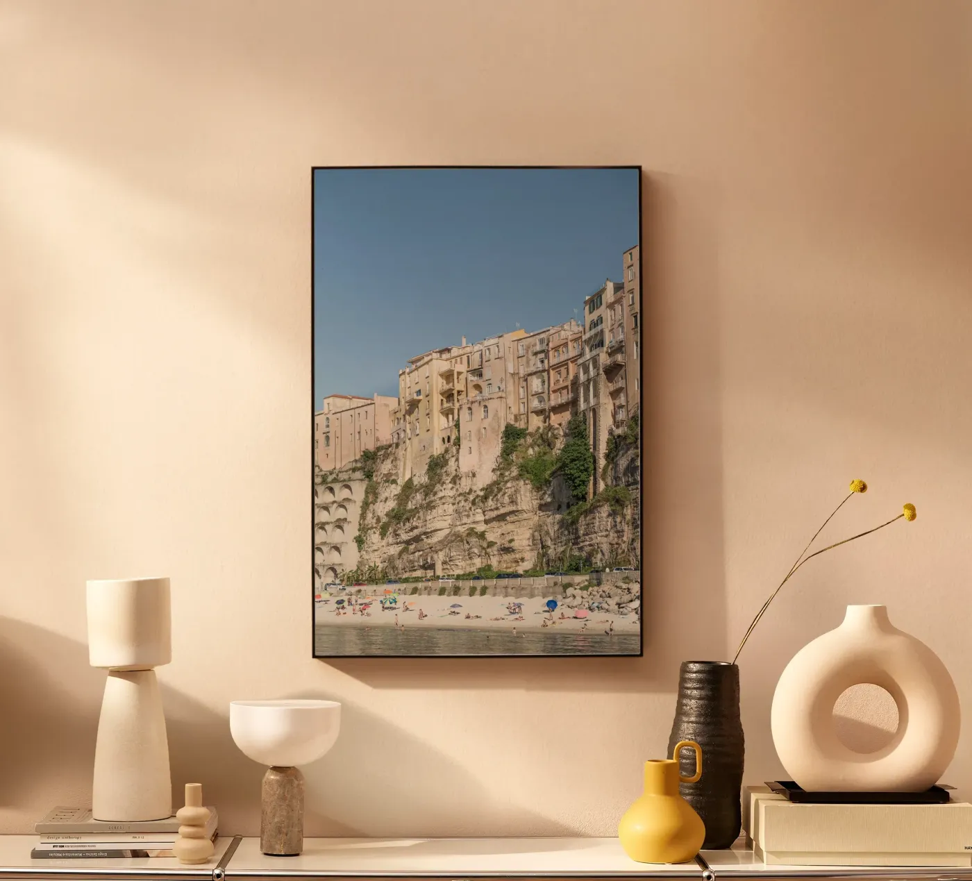 Tropea beach Acryl-Glas von photolovers