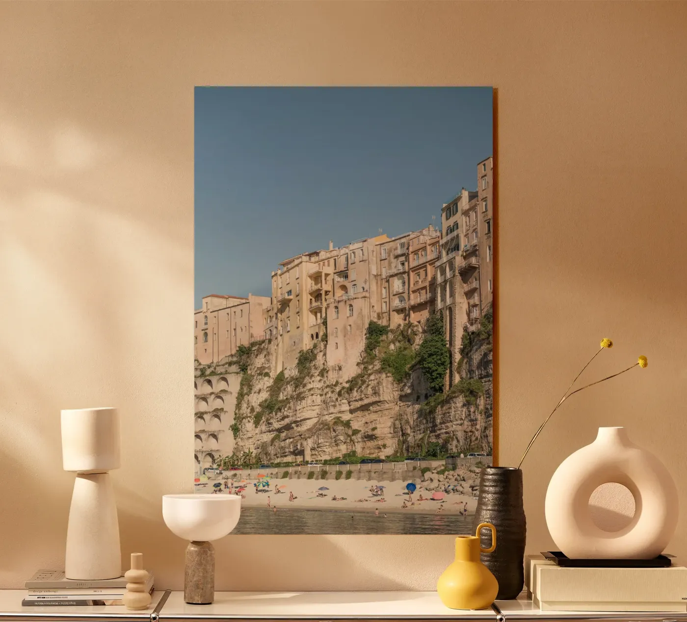 Tropea beach Acryl-Glas von photolovers