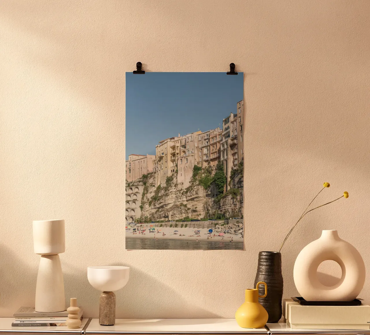 Tropea beach poster da photolovers