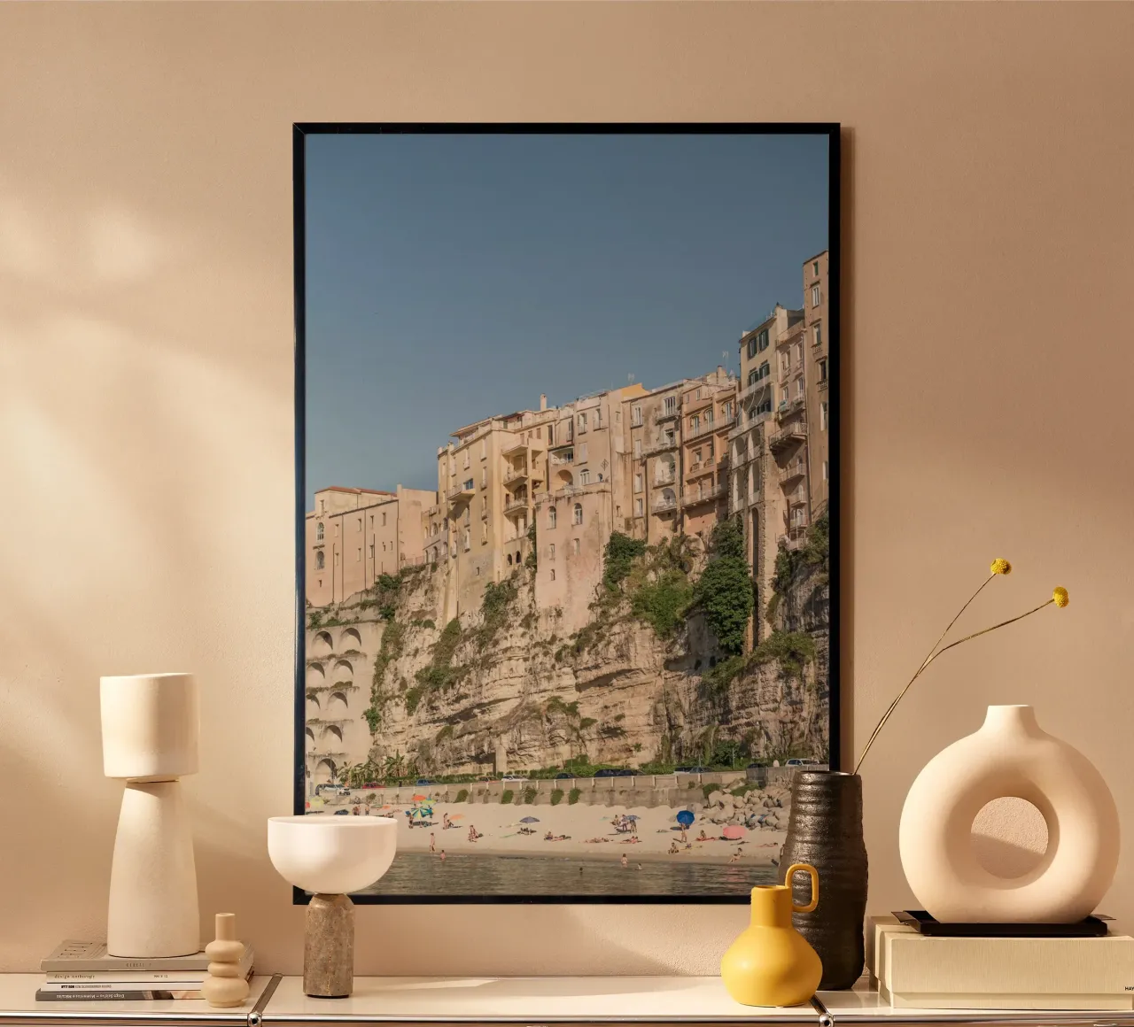 Tropea beach poster da photolovers