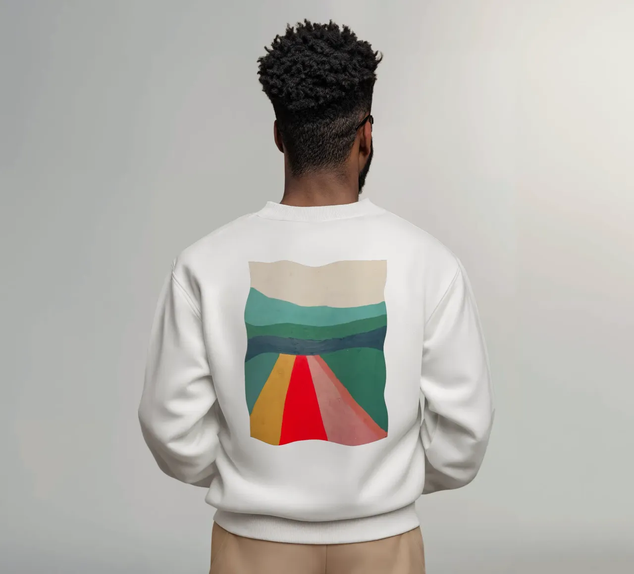 Campi di colore Orizzonte felpa da Kunst und Kontrast