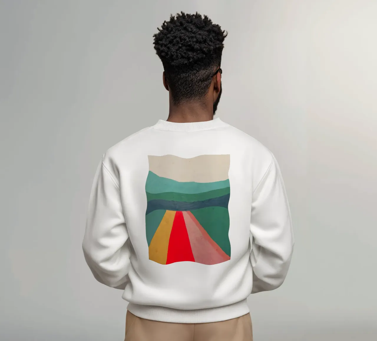 Campi di colore Orizzonte felpa da Kunst und Kontrast