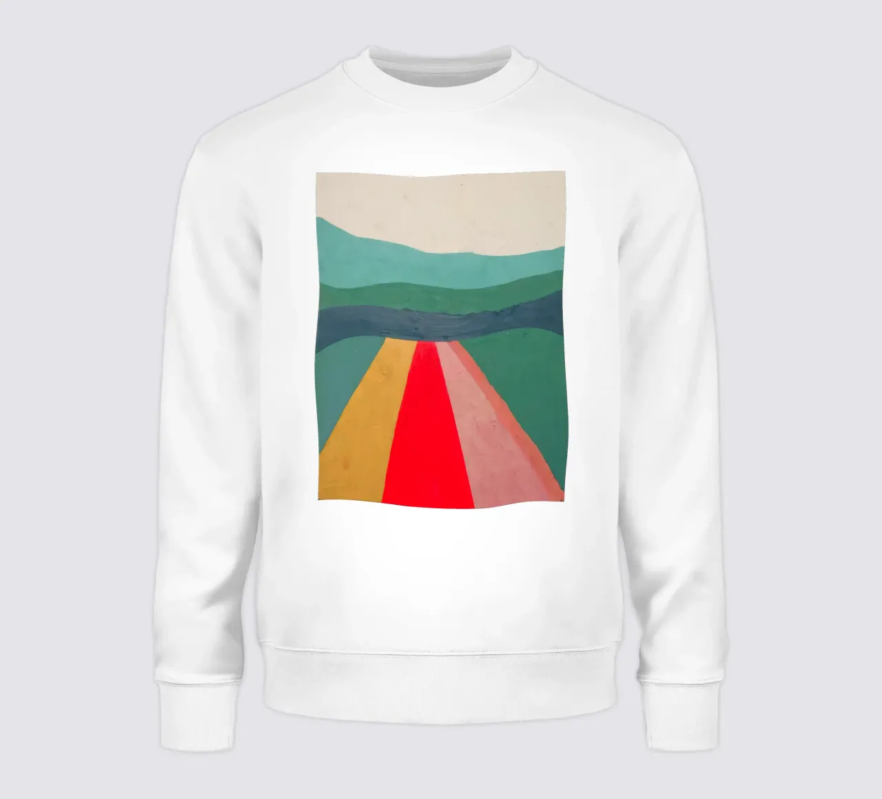 Campi di colore Orizzonte felpa da Kunst und Kontrast