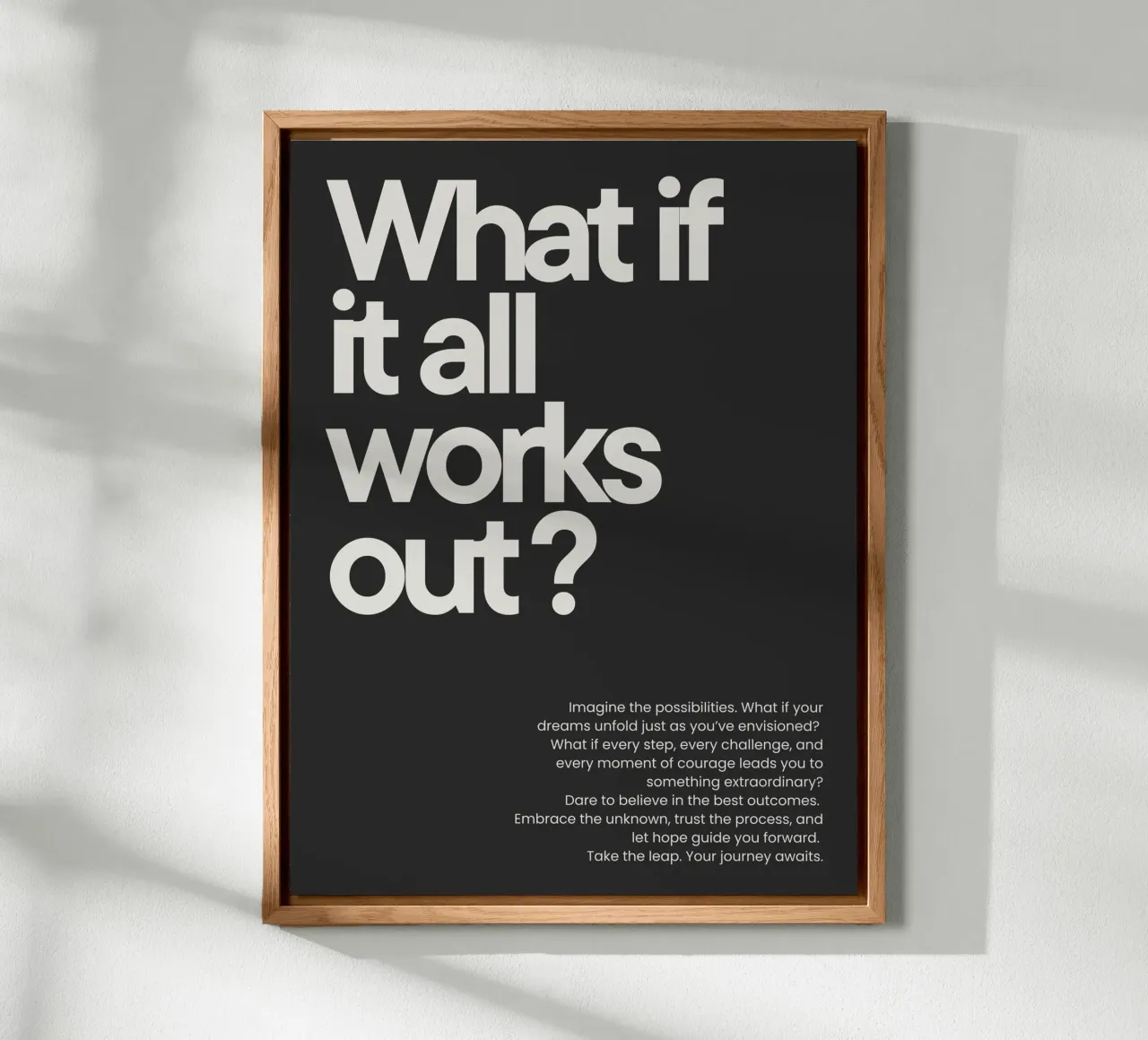 What if it all works out - dark placa de forex de NoordalLiving