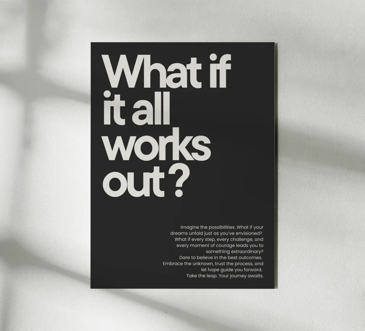 What if it all works out - dark placa de forex de NoordalLiving