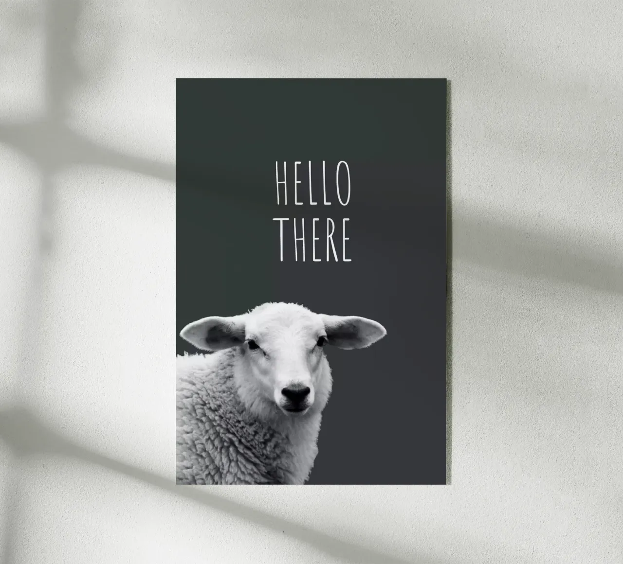 HELLO THERE plexiglass da Fjöllart