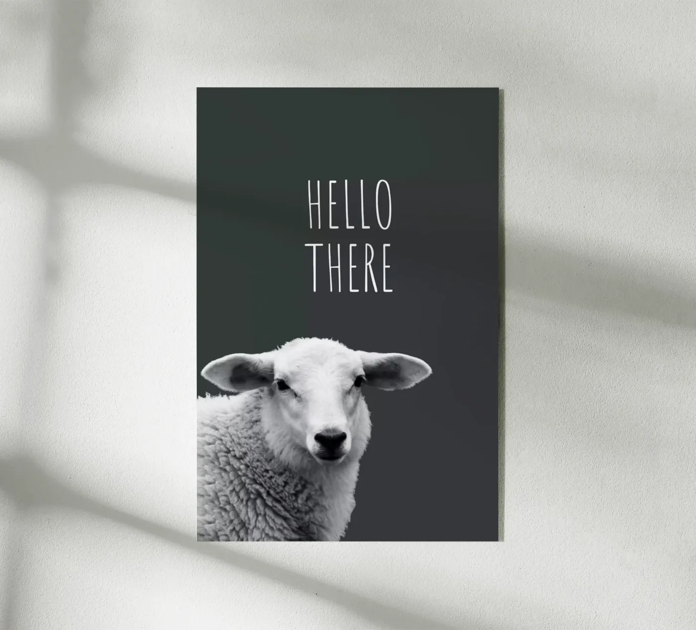 HELLO THERE acryl van Fjöllart