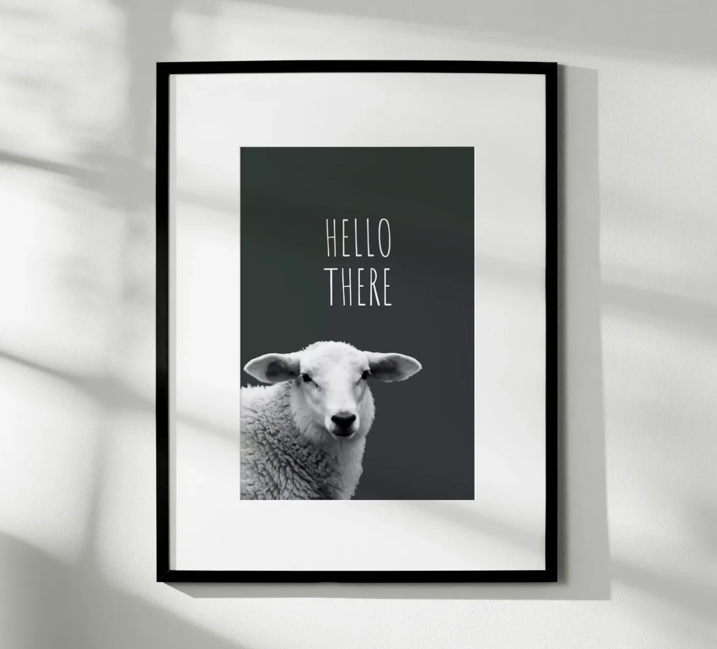 HELLO THERE poster da Fjöllart