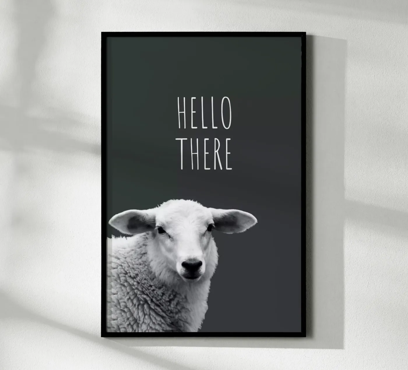 HELLO THERE poster van Fjöllart