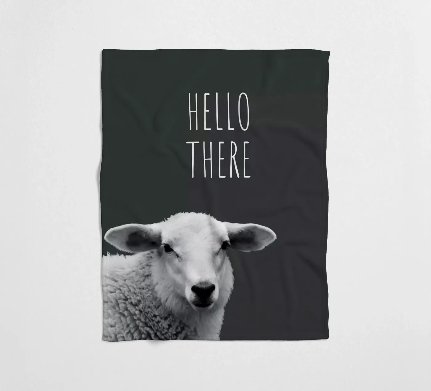 HELLO THERE Fleecedecke von Fjöllart