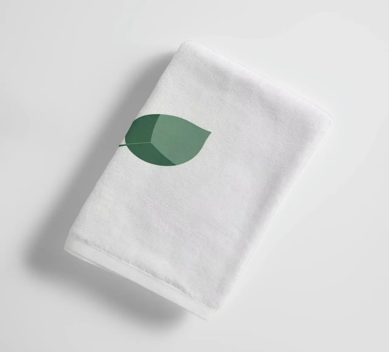 Minimalist Single Stem towel by Botanical Gallery