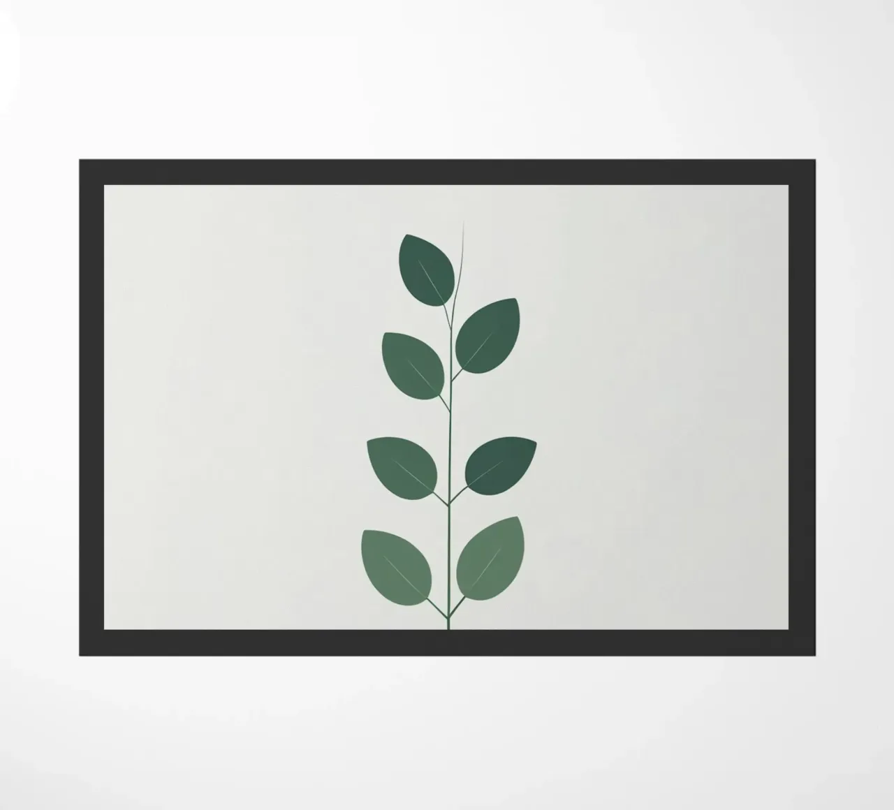 Singolo stelo minimalista zerbino da Botanical Gallery