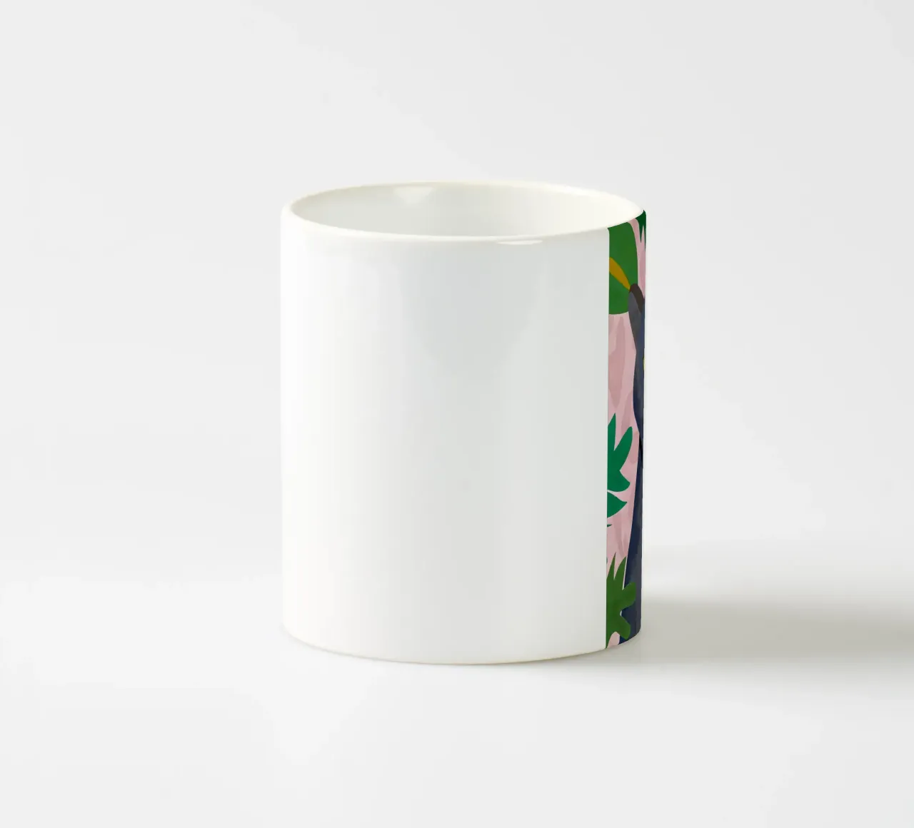 Pantera di mezzanotte tazza in ceramica da Studio Sori