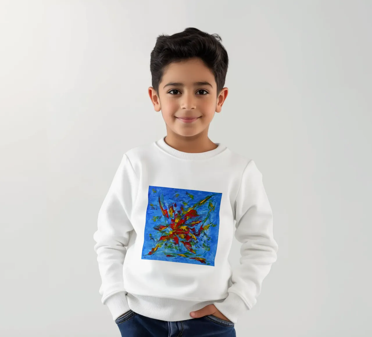 LA VITA È UN GIOCO. felpa bambino da Little treasures for your home